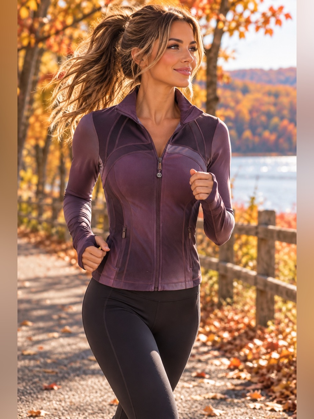 Lululemon Plum Purple Define-Style Full Zip Jacket